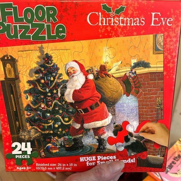 Great Christmas Eve activity! Complete puzzleβπ§© in box π¦ 24β by 18β - Picture 12 of 15